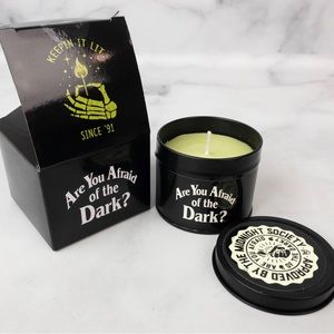 Nick Box. Are You Afraid of the Dark? candle. Unopened
